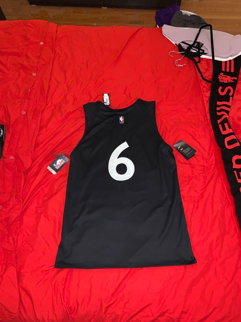 OVO x Raptors Practice Jersey Black/Grey Men's - FW20 - US