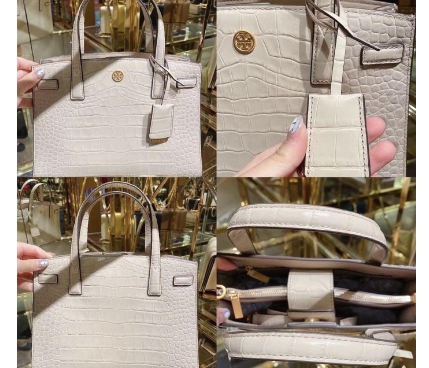 Tory Burch WALKER EMBOSSED SMALL SATCHEL Carousell