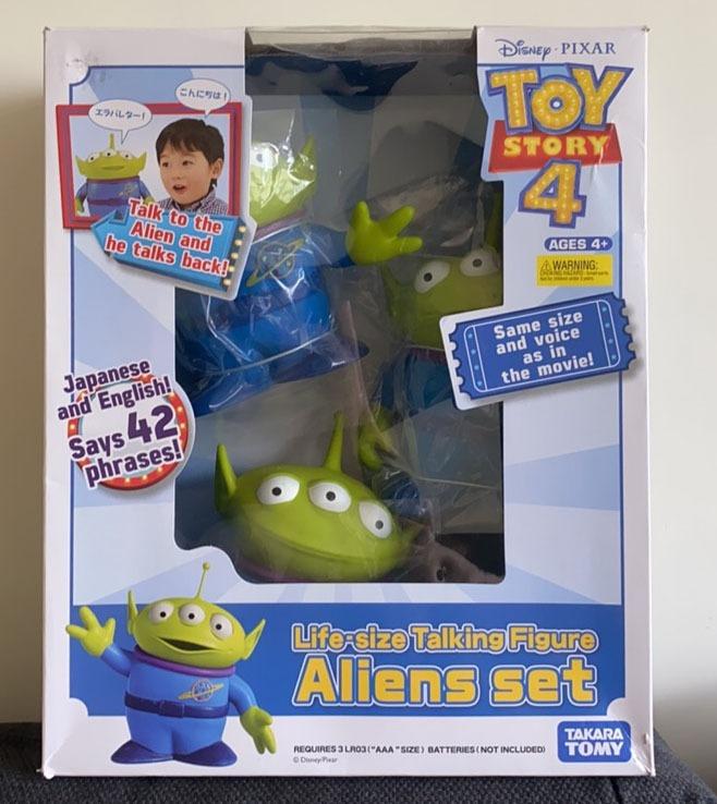 Toy Story Life Size Talking Figure Alien Set Of 3