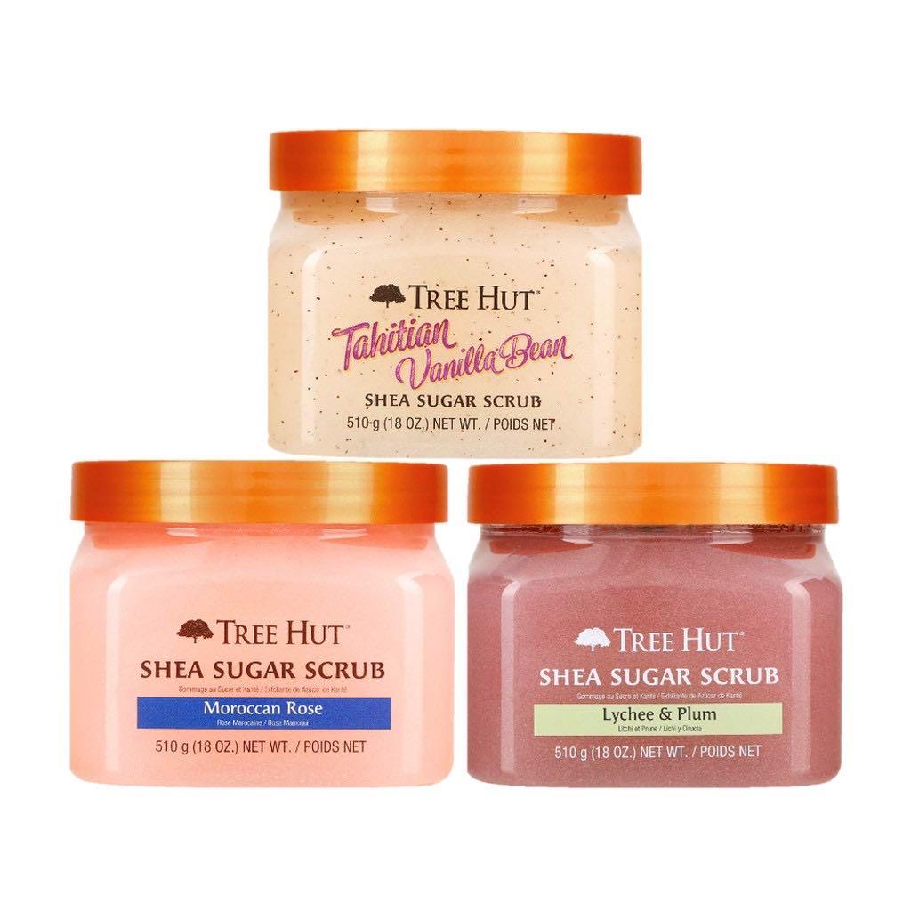 tree hut body scrub gift set
