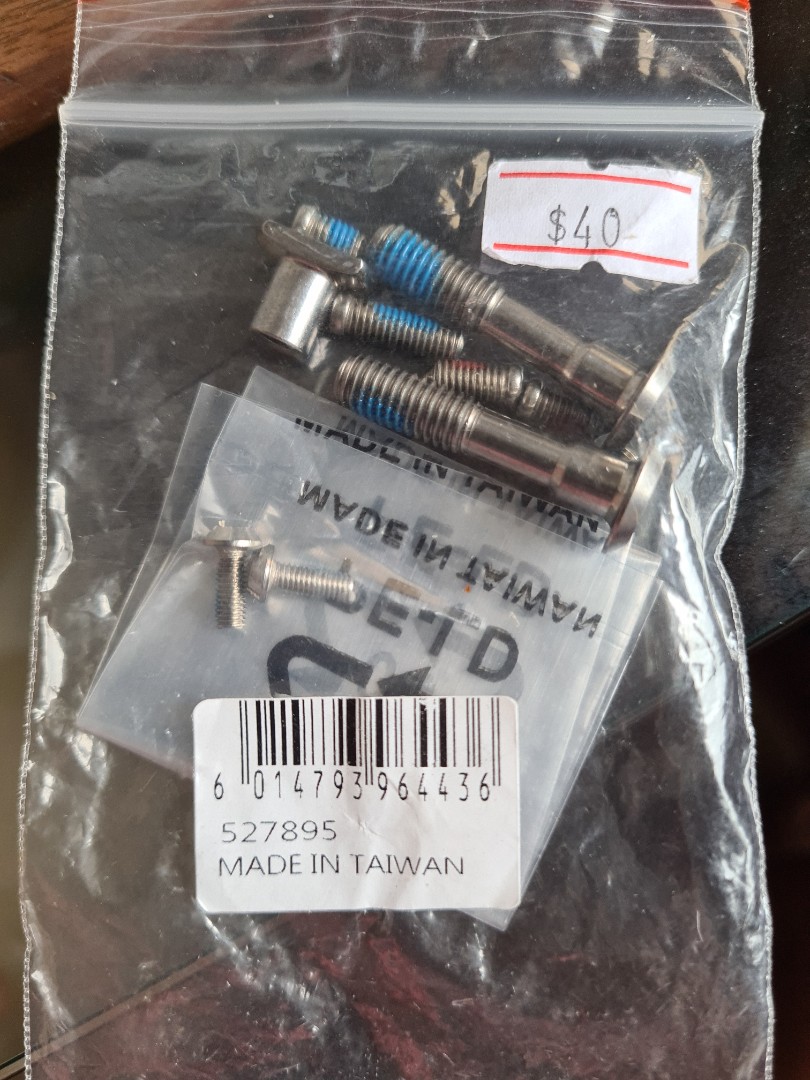 Trek madone 9 integrated brake bolt kit 2025