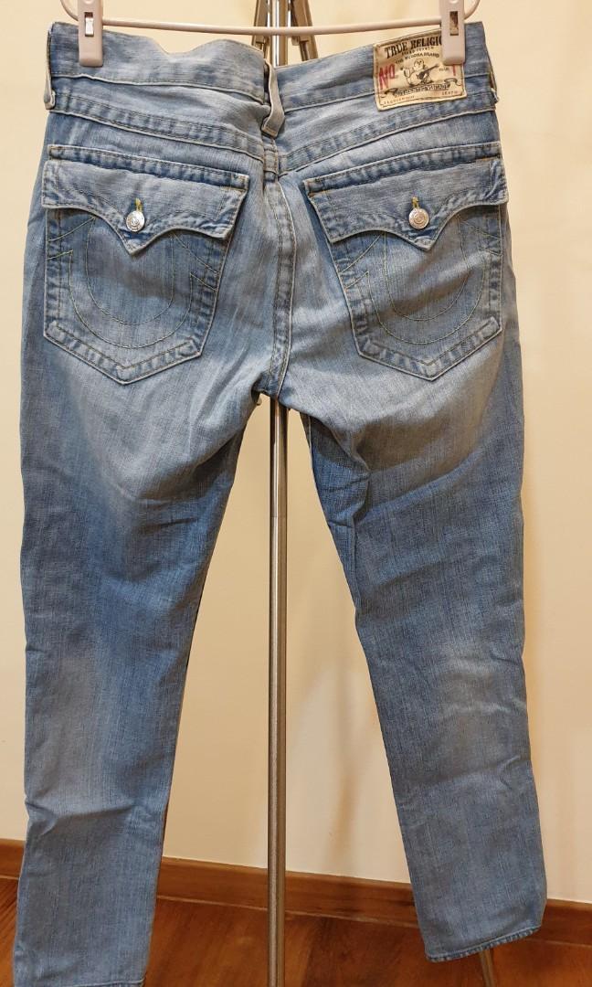 true religion blue jeans
