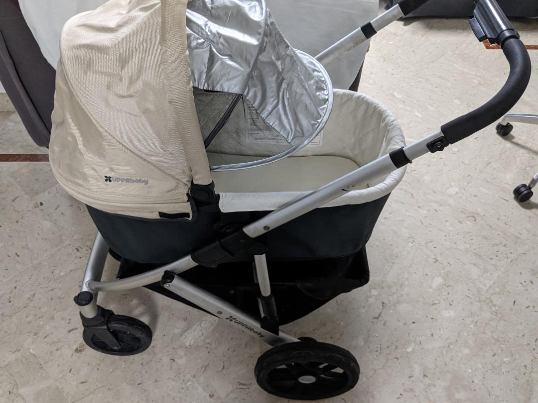 Uppababy vista stroller bundle with bassinet and seat 2012