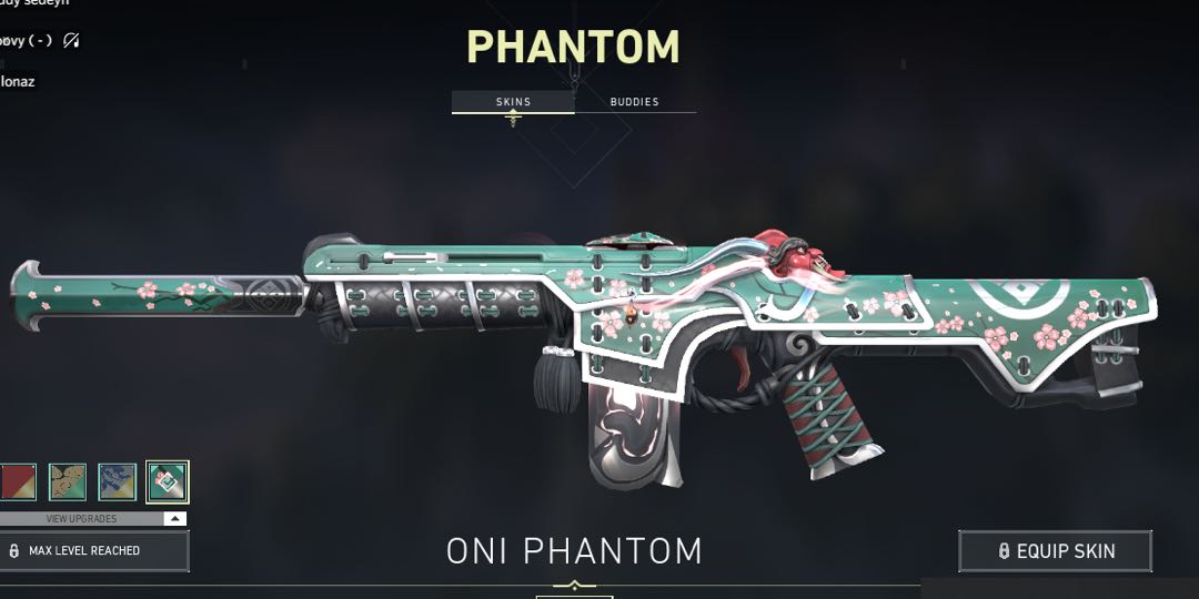 Valorant Id With Oni Knife Phantom And Prime Vandal Act 1 Bp Video Gaming Video Games On Carousell