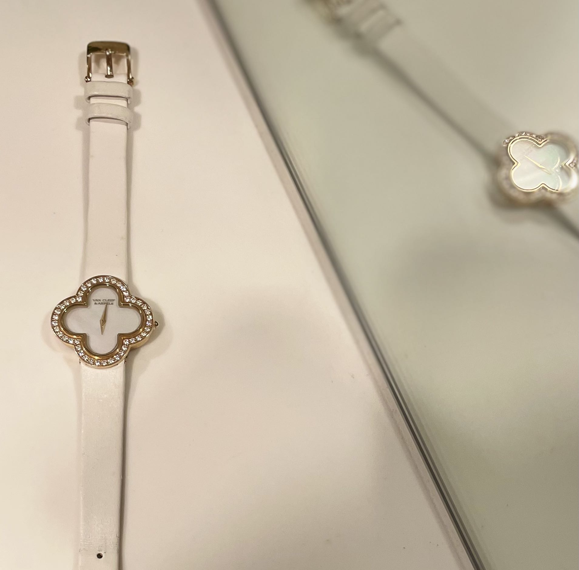 VCA Van Cleef Arpels Alhambra Watch Luxury Watches on Carousell