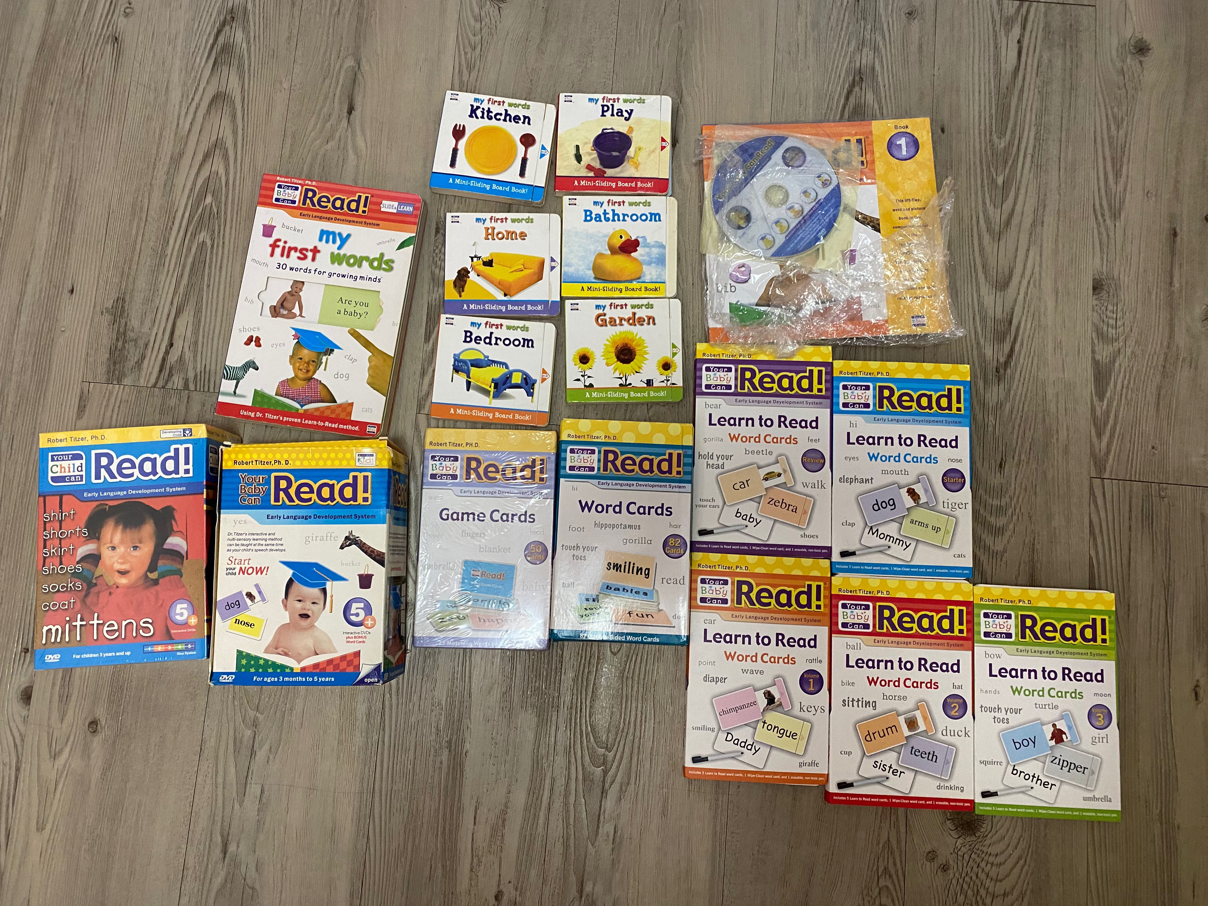 your baby can read, 興趣及遊戲, 書本& 文具, 小朋友書 carousell your baby can read,