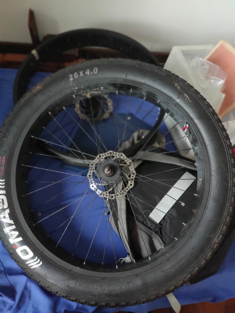 fat tyre with rim