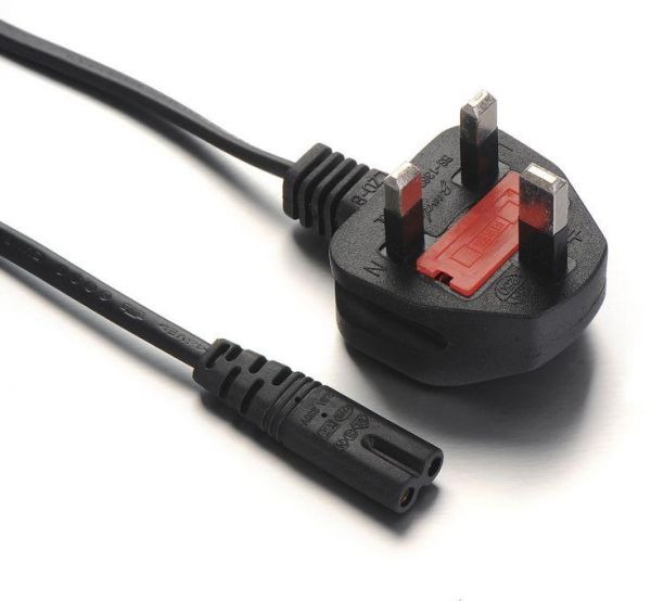 2 Pin AC Power Cable for Laptop, Electronics, Computer Parts ...