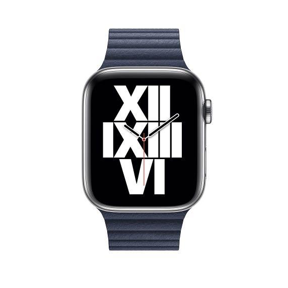 Diver blue top leather loop