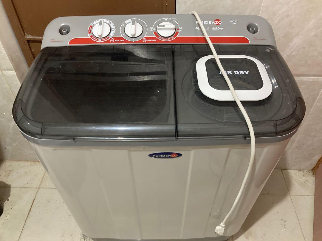 6kg Twin Tub Washing Machine W Free Cover Tv Home Appliances Washing Machines And Dryers On Carousell