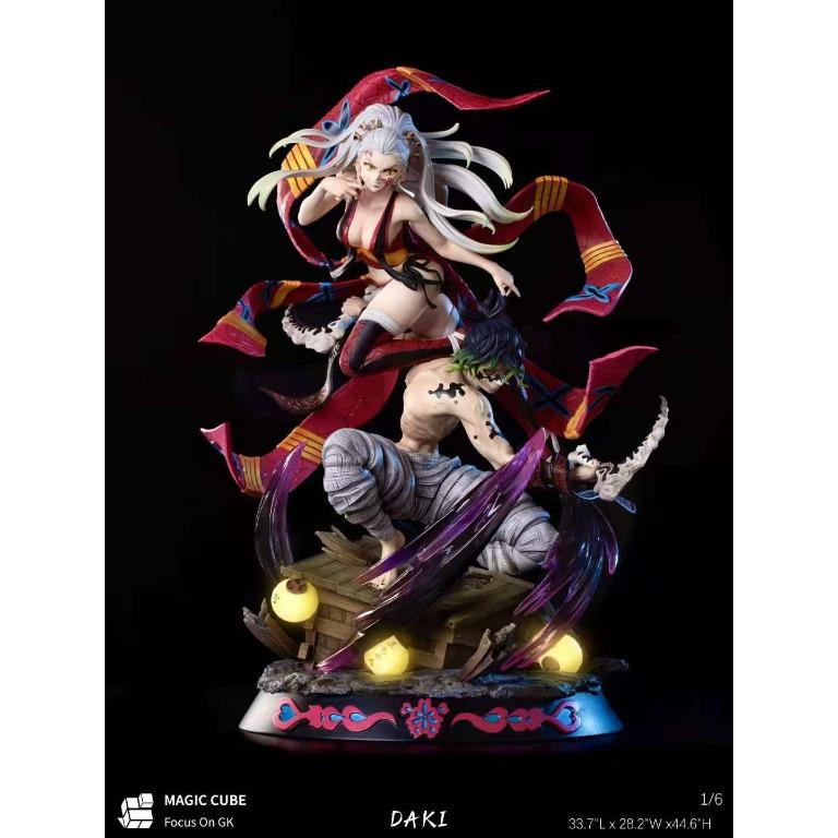 上弦之六 花魁墮姬 1:6 GK 手辦 模型 Figure Demon Slayer 鬼滅之刃, 玩具 & 遊戲類, 玩具 - Carousell