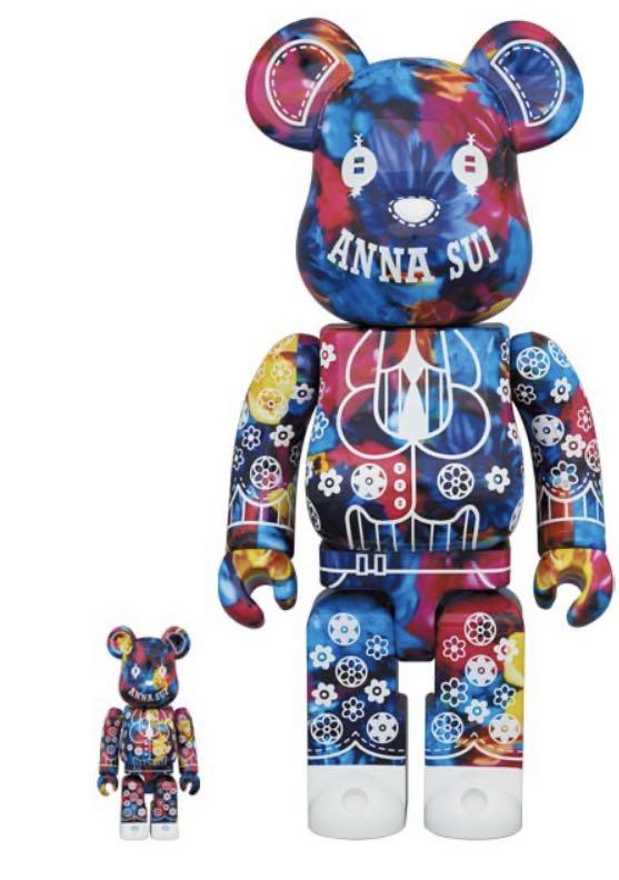 預訂bearbrick 蜷川實花100%+400% ANNA SUI x M mika ninagawa BE