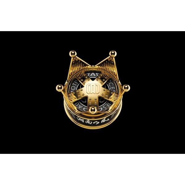 日本dad X 湘南乃風金色皇冠香水香薰香座擺設 設有補充裝 汽車配件 改裝 內外零件 Carousell