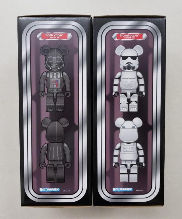 全新Medicom Bearbrick 400% Starwars Darth Vader & Stormtrooper