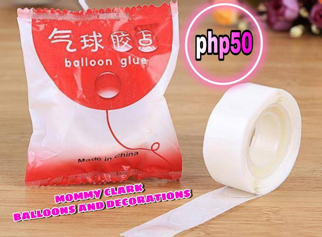 Adhesive Water Glue Dots (Category: Craft Supplies & Tools) located in Manila. Submitted by mommyclark (Listing ID 1061784091, Image 1). Description: 🛒Balloon Glue Dots 🌸php50 Approx.100 Dots Size: 1mm 💁Water Glue Dots are use in a variety ways from pasting balloon or party decorations onto any surfaces with strong adhesion and easy removal, to use it as a double sided tape functions. 💁Best for pasting letters / Number balloons on WALL or any