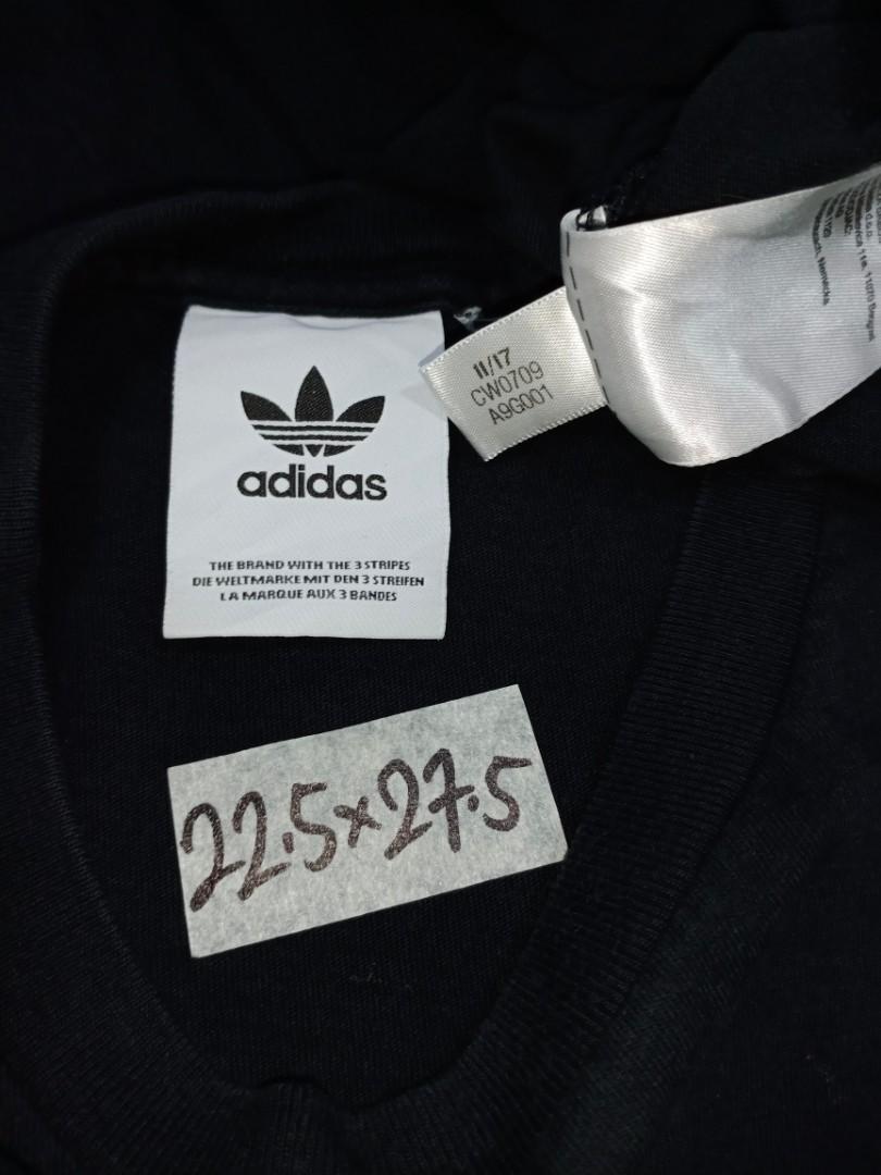 Adidas Big Logo T-shirt, Men's Fashion, Tops u0026 Sets, Tshirts u0026 Polo Shirts  on Carousell