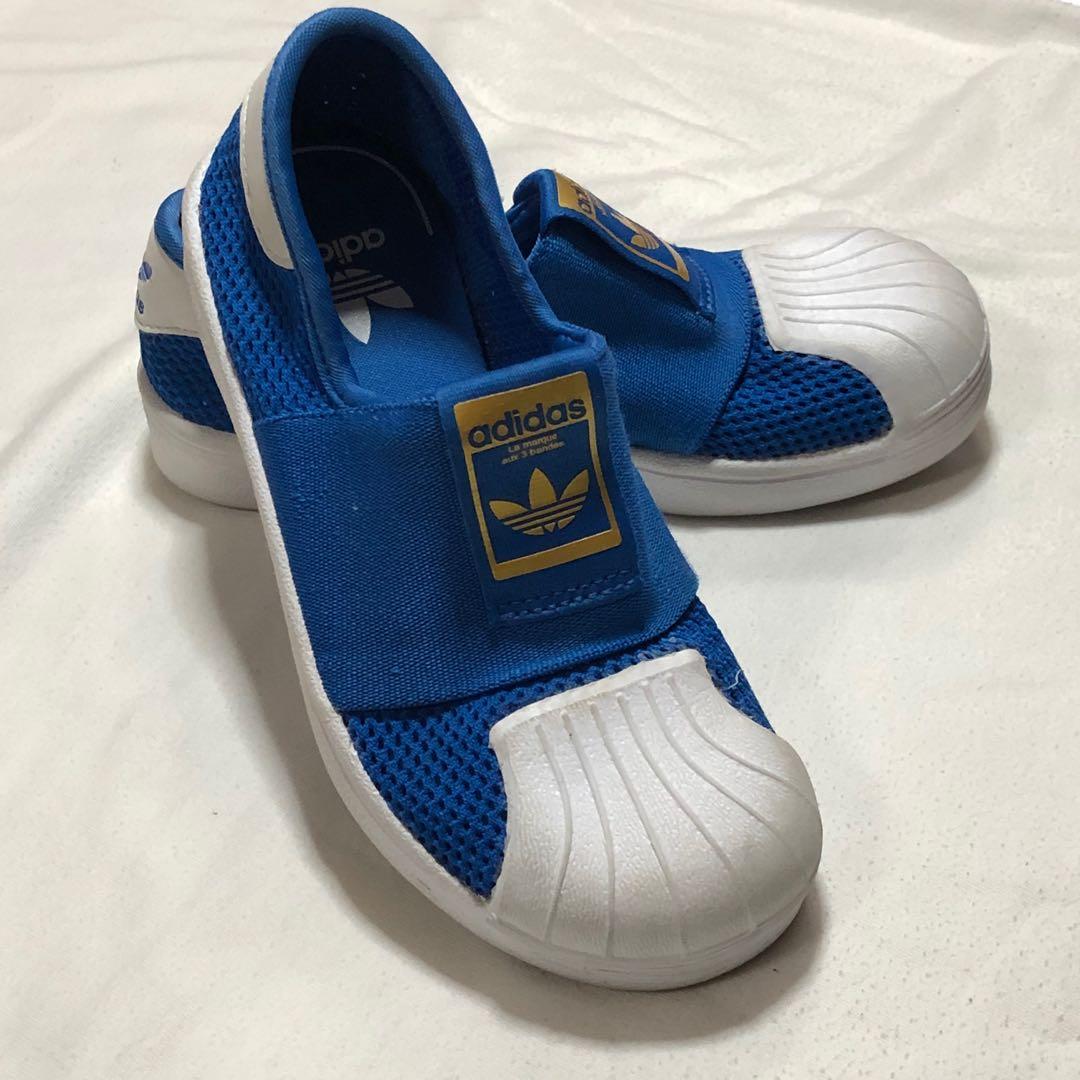 adidas boys slip on