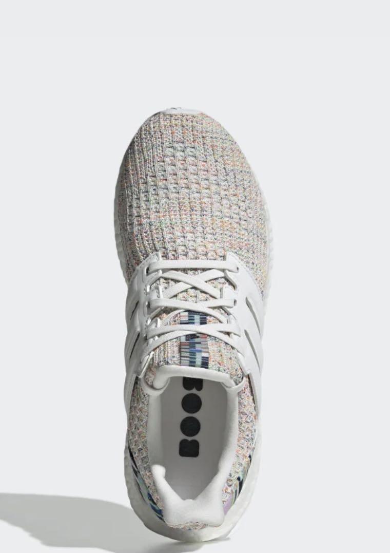 Ultra boost hotsell crystal white/glow green