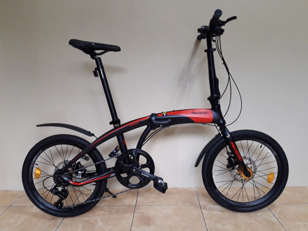 Aeroic folding bike 2025