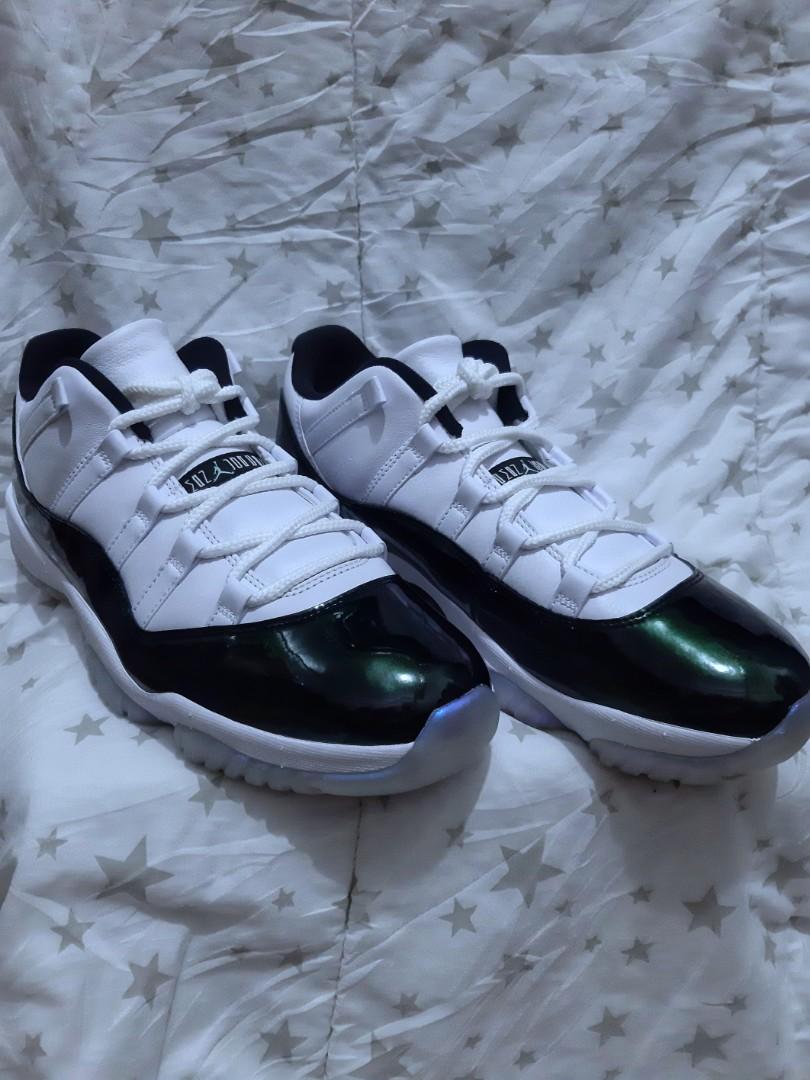 jordan retro 11 low emerald