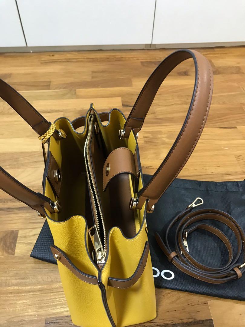 Aldo mustard clearance yellow bag