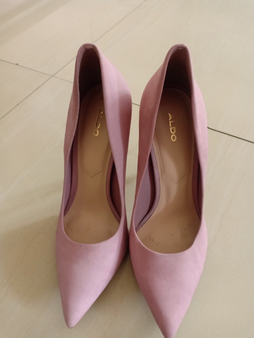 aldo pink pumps