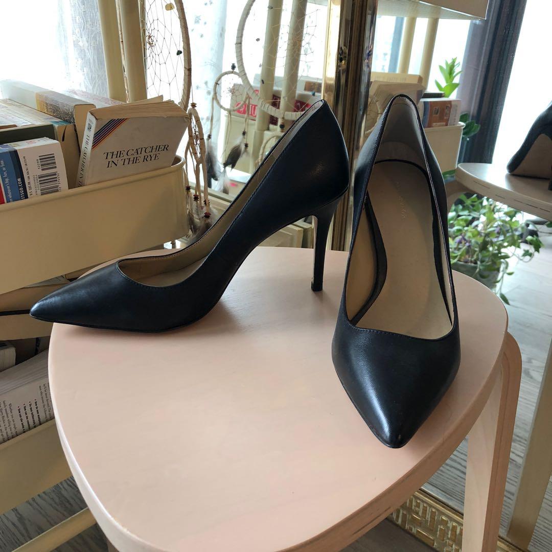 Ann taylor black heels store