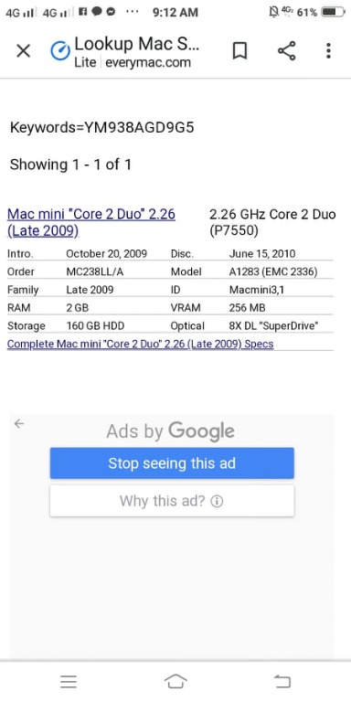Apple Mac Mini Late 09 Ddr3 Computers Tech Desktops On Carousell