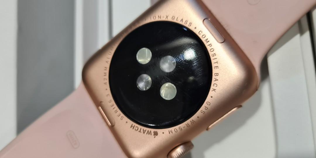 Apple watch series 3 42mm Rose Gold Mobile Phones Gadgets Wearables Smart Watches on Carousell