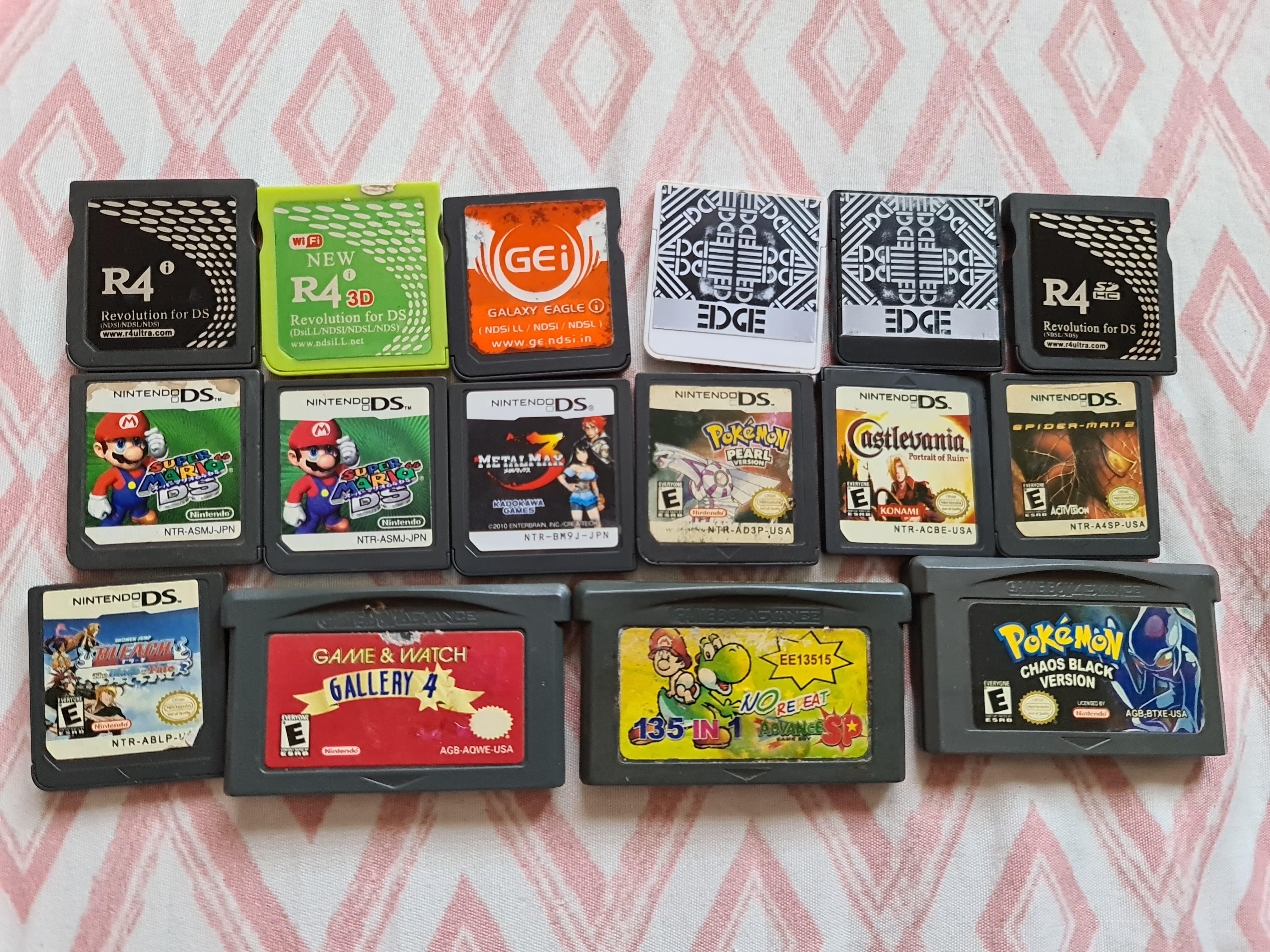 Assorted Ds And Gba Games Video Gaming Video Games Playstation On Carousell