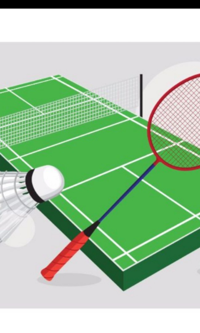 Badminton court for sales booking, Sports Equipment, Sports & Games, Racket  & Ball Sports on Carousell
