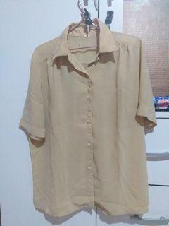Blouse Polkadot Orange