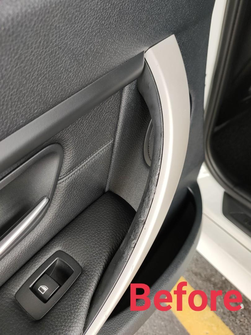 BMW F30 3 Series inner door handle cover, just clip on, Auto