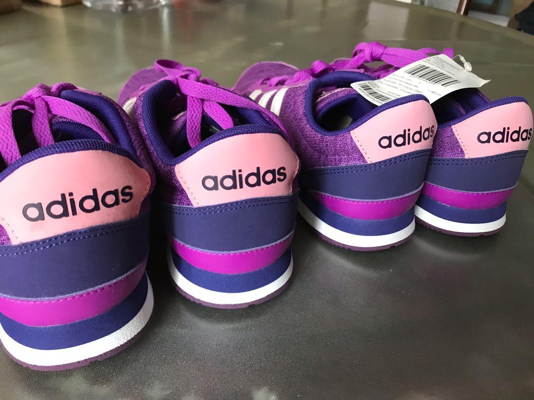 Adidas neo trainers purple store