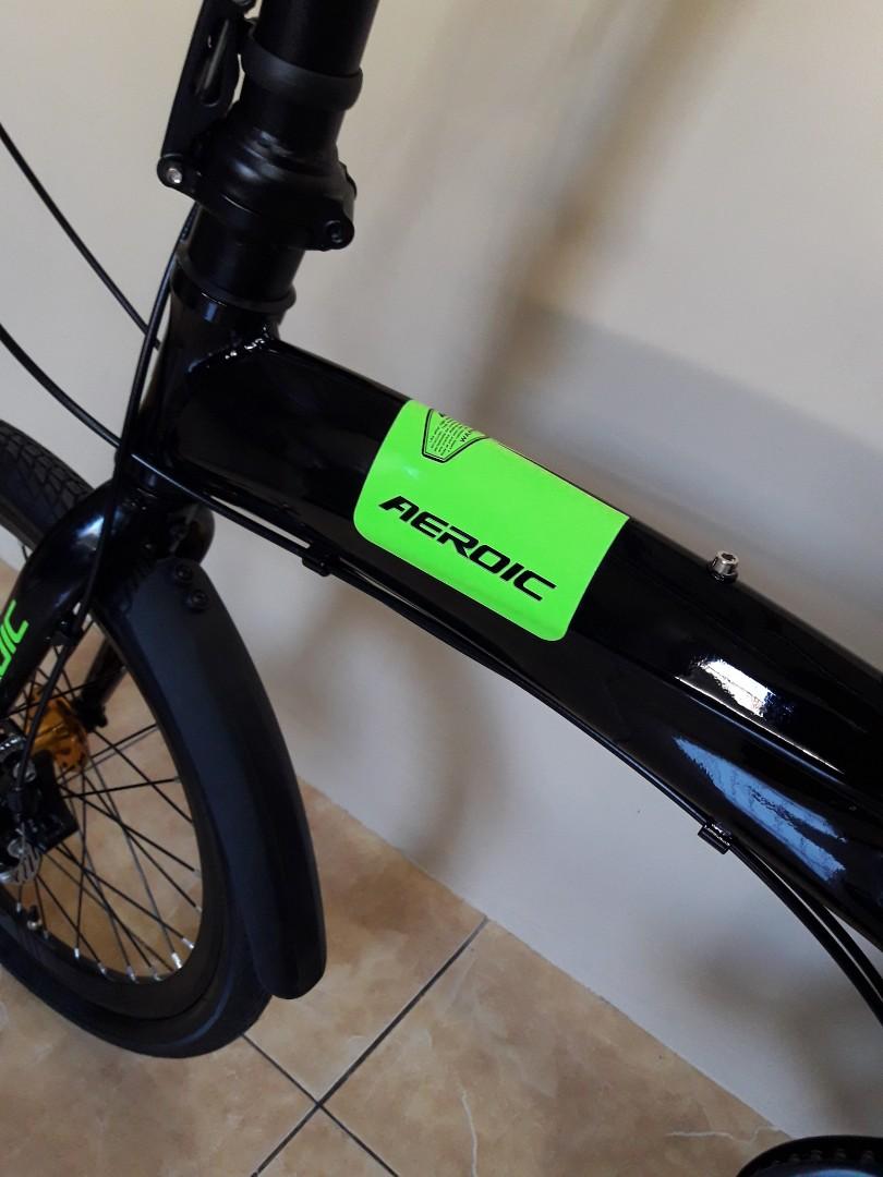 Aeroic Discovery Folding Bike Specs 2024 www.alhudapk