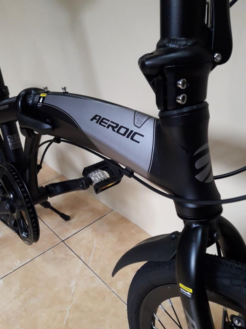 Aeroic rover hotsell folding bike review
