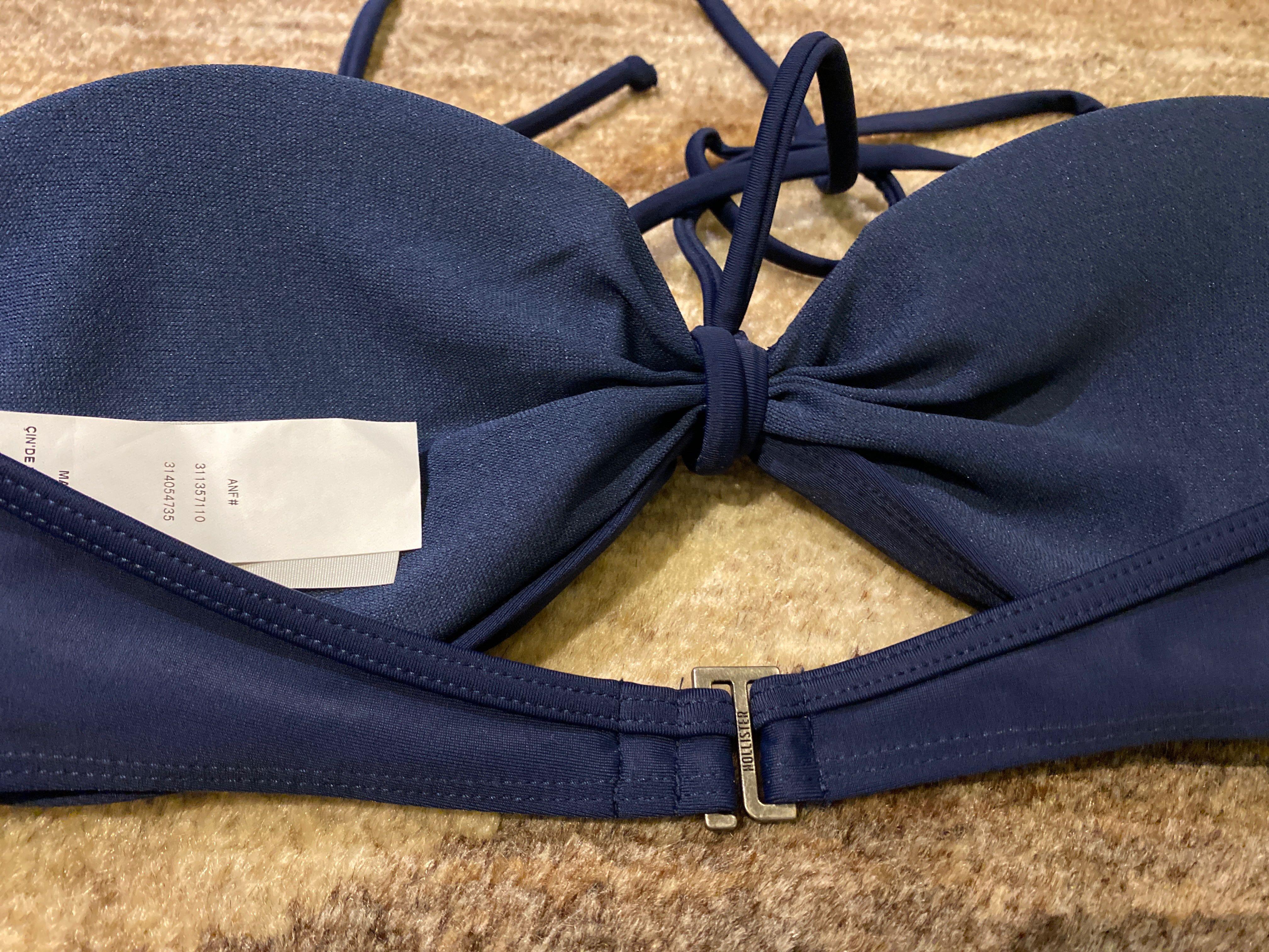 Brand New Hollister Bikini Set Navy CLEARANCE, Women's Fashion