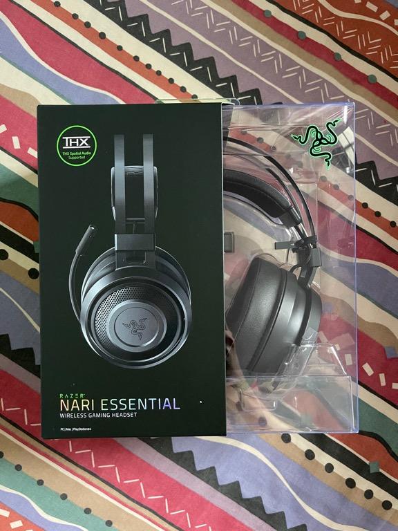 razer nari essential thx spatial audio wireless gaming headset