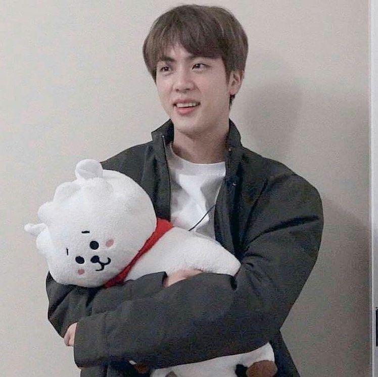 BT21 BTS RJ JUMBO STANDING DOLL Hobbies Toys Collectibles