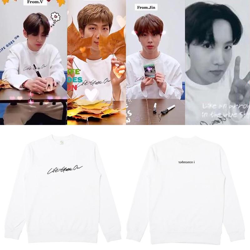 Hoodie jungkook shop life goes on