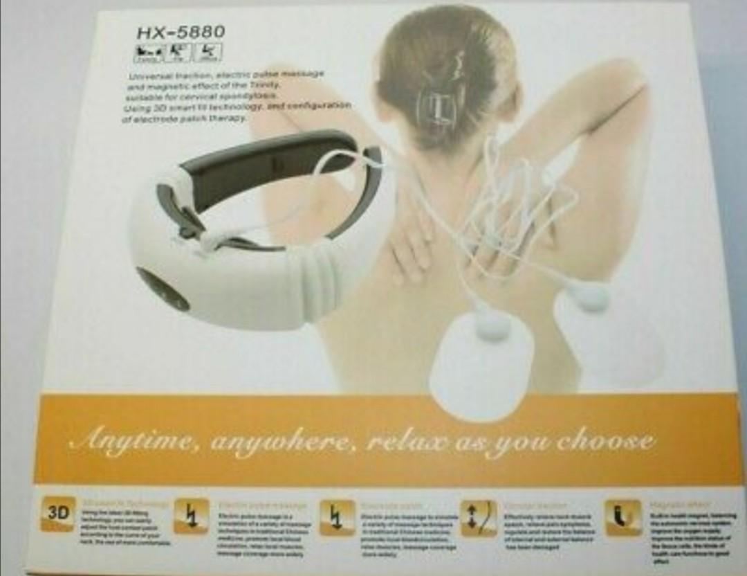Neck Electric Pulse Massager Model Hx 5880 Reduces Chronic ...