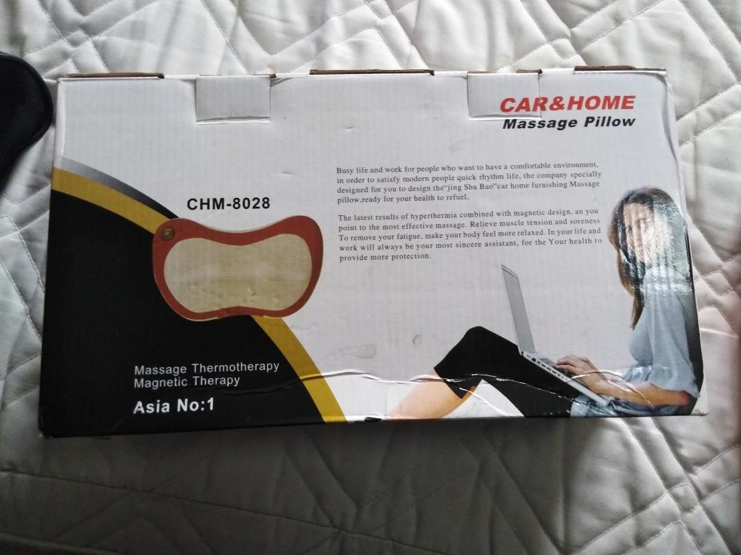 Car and home massage pillow chm 8028 shop