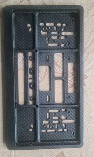 Car plate number