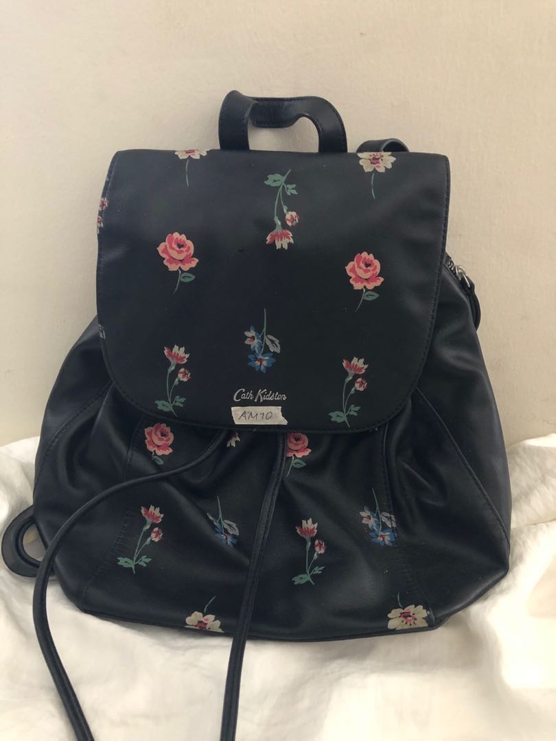 Cath kidston black backpack deals