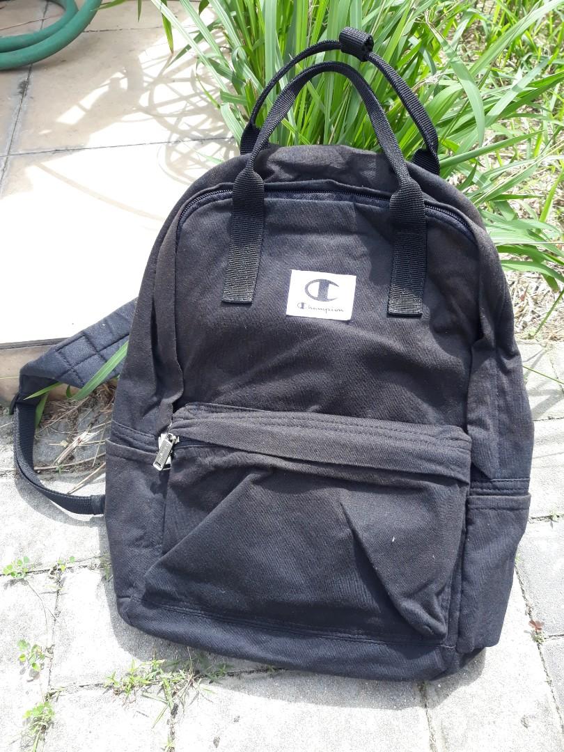 fluffy champion backpack