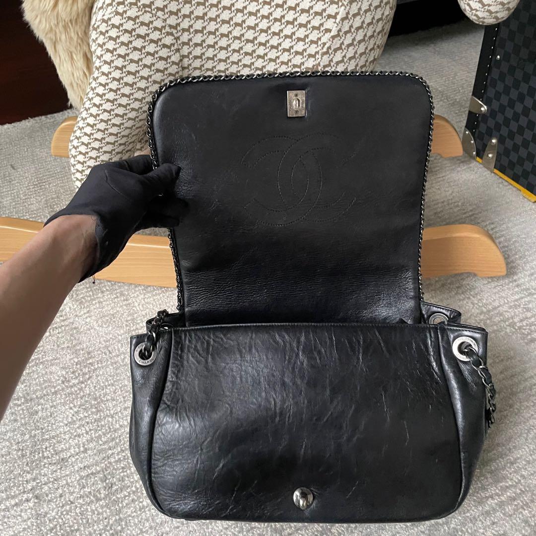Chanel Large CC Enchained Accordion Shoulder Bag