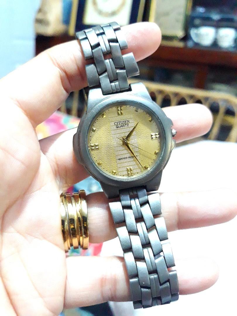 Citizen titanium watch