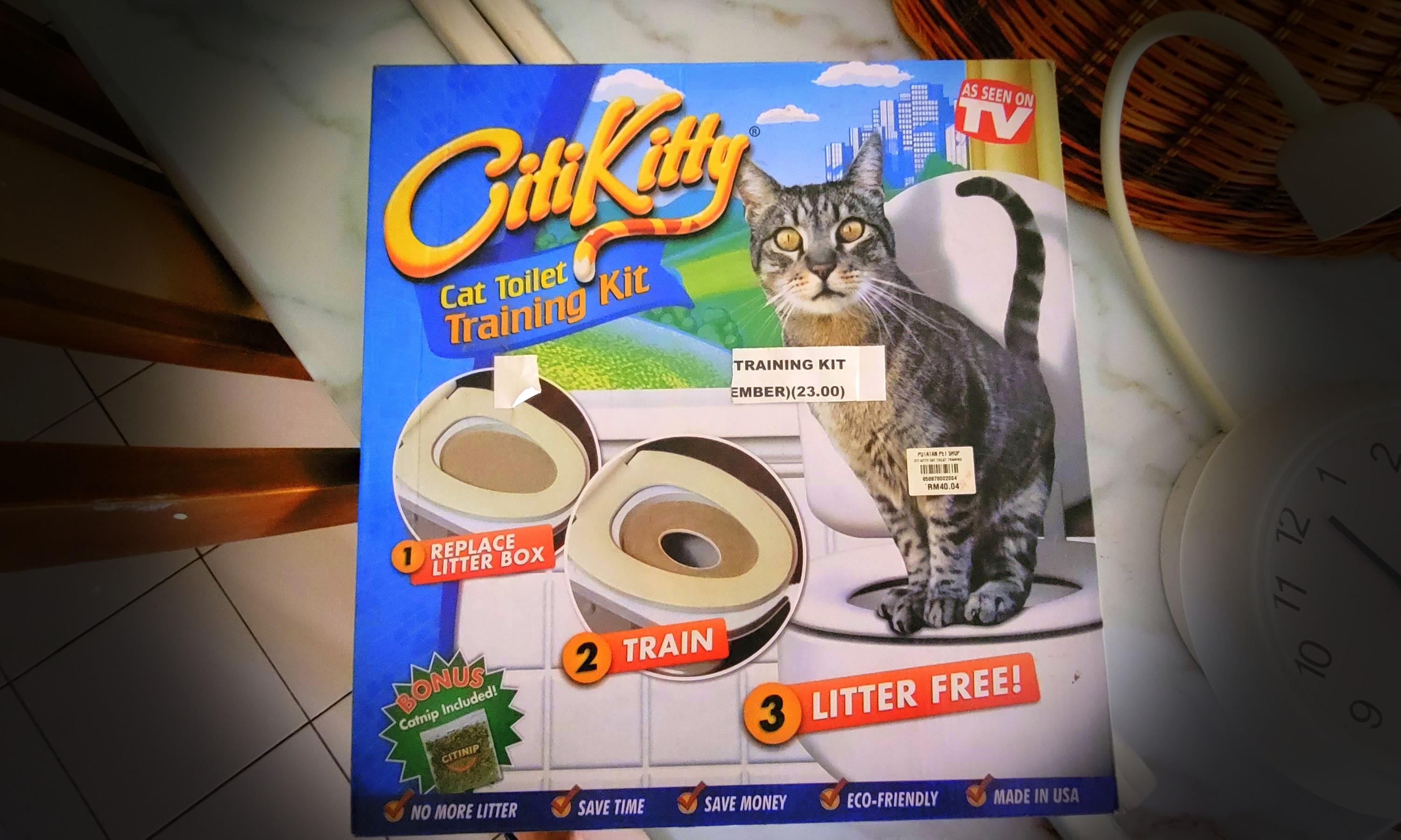 Citti Kitty Cat Toilet Training Kit, Pet Supplies, Pet Accessories 