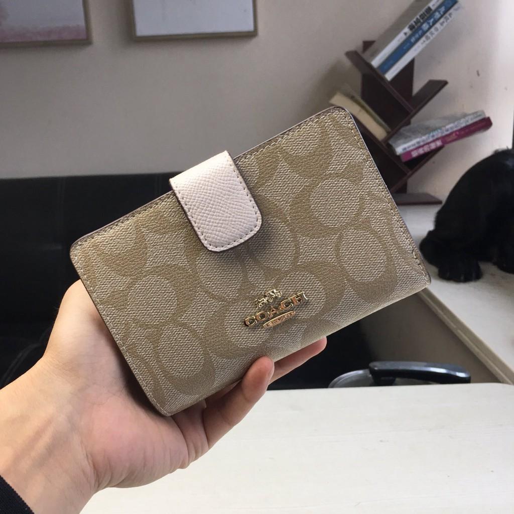 coach girl wallet