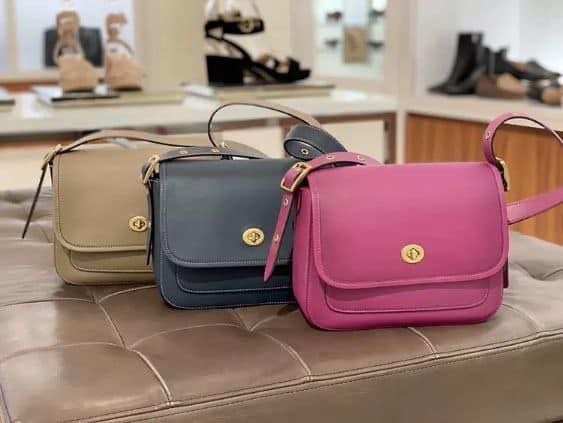 Coach rambler hot sale mini leather crossbody
